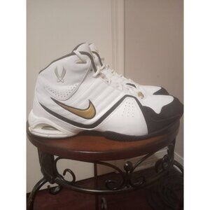 Men's White Nike Air Ups Basketball sneakers nike Size 11.5 White 313531-171